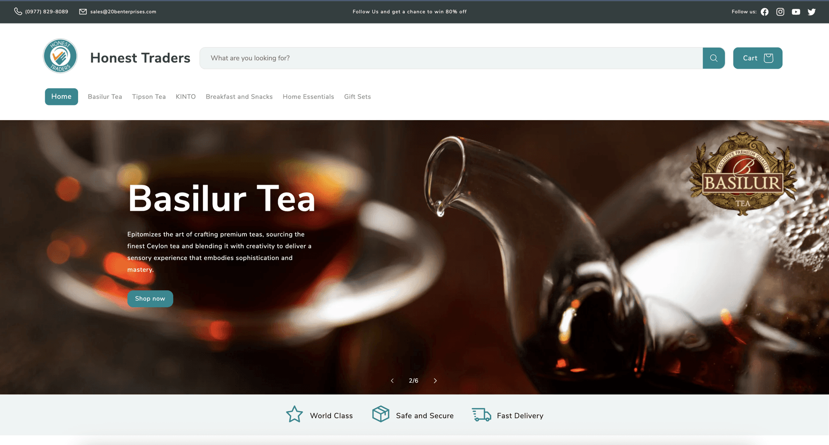 Shopify Custom Theme